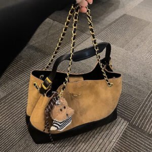 【os&one show】new retro matte chain shoulder bag – elegant tote handbag