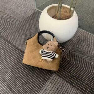 【os&one show】new plaid suede crossbody shoulder bag for women